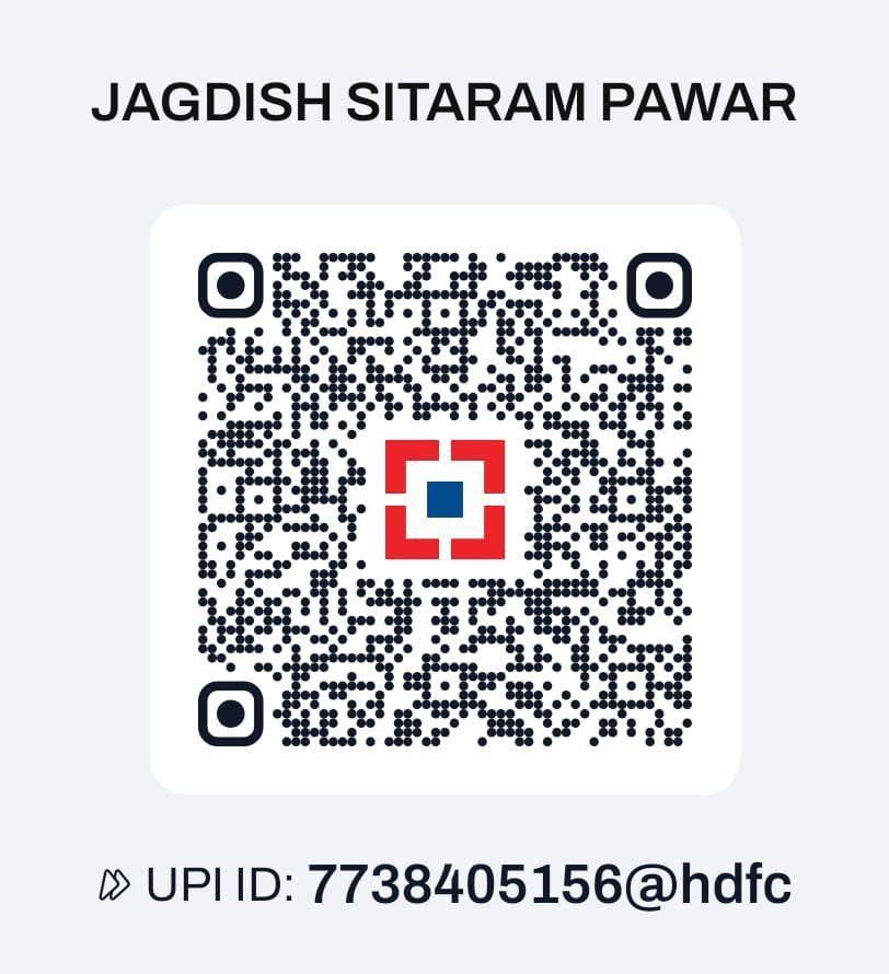 UPI QR Code - Jagdish Sitaram Pawar